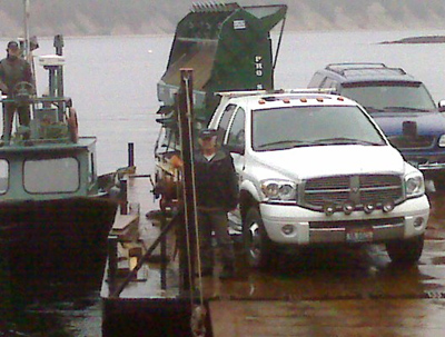 Arriving in Sydney Island